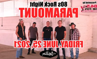 Paramount 80s Rock Night